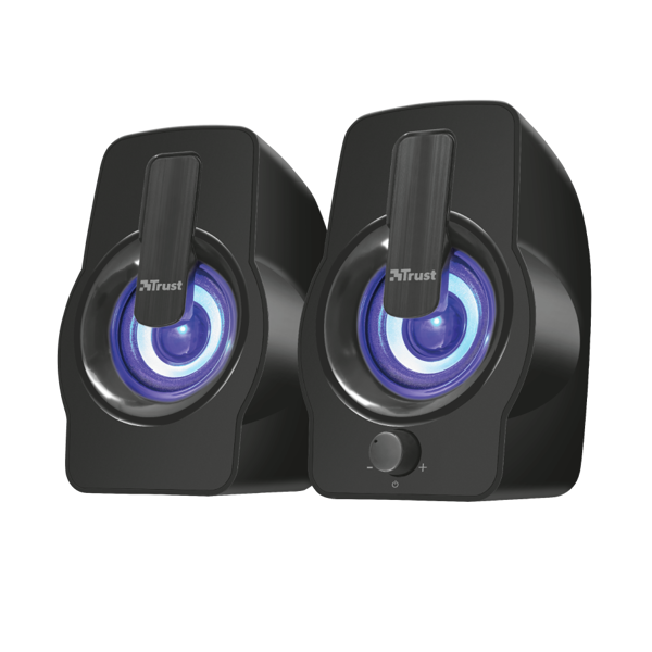 TRUST Gemi RGB 2.0 Speaker Set - black