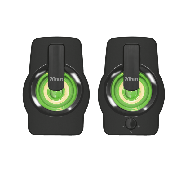 TRUST Gemi RGB 2.0 Speaker Set - black