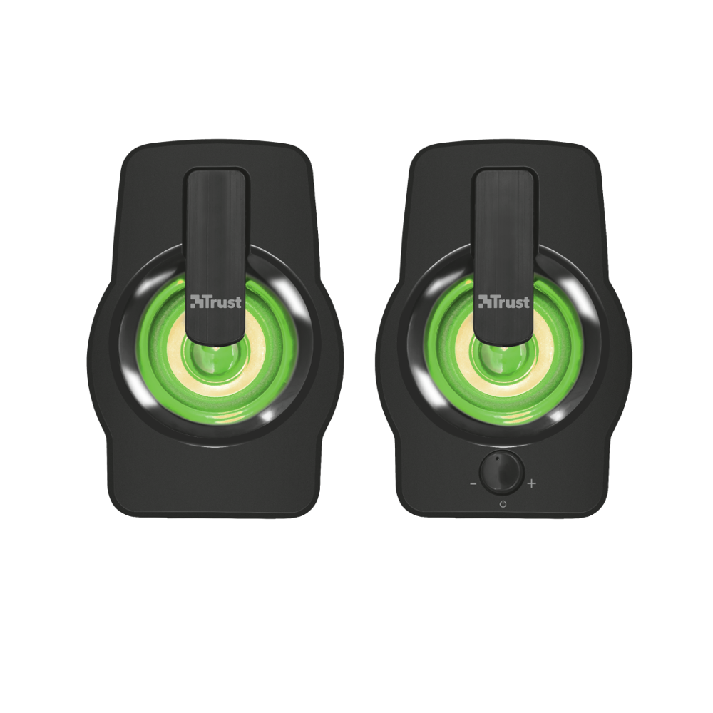 დინამიკი TRUST Gemi RGB 2.0 Speaker Set - black