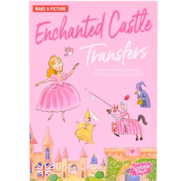 Scribble Down SD/01 Transferred Stickers Enchanted Castle