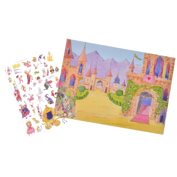 Scribble Down SD/01 Transferred Stickers Enchanted Castle