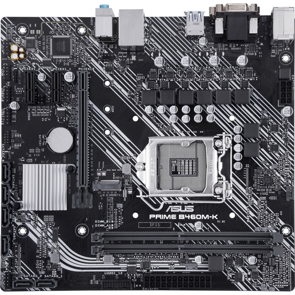 დედა დაფა ASUS LGA 1151 PRIME B460M-KLGA1200, B460, USB 3.2 GEN 1,MB