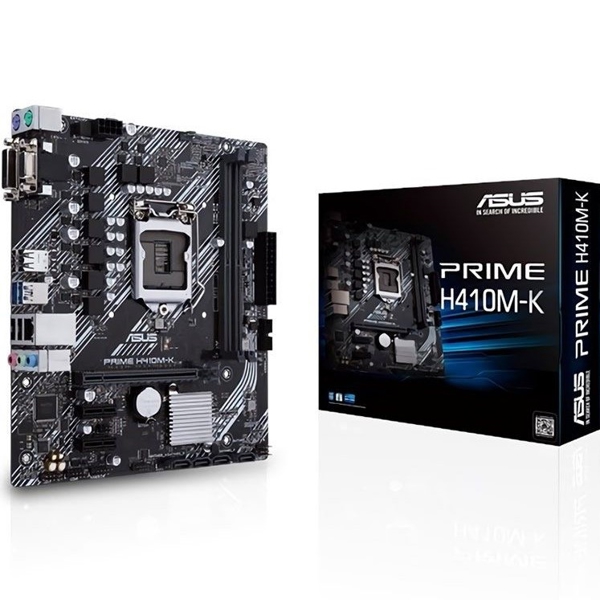 დედა დაფა LGA 1151 PRIME H410M-KLGA1200, H410, U3S6, DVI, D-SUB, MB