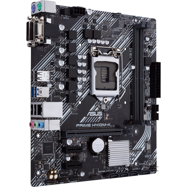 დედა დაფა LGA 1151 PRIME H410M-KLGA1200, H410, U3S6, DVI, D-SUB, MB