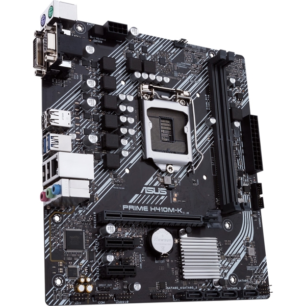 დედა დაფა LGA 1151 PRIME H410M-KLGA1200, H410, U3S6, DVI, D-SUB, MB