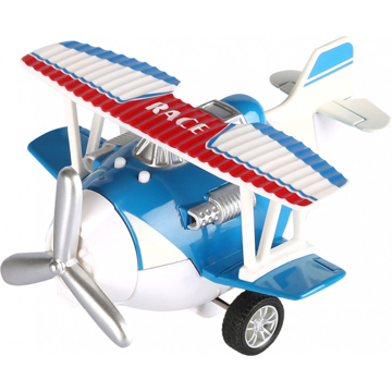 თვითმფრინავი Same Toy SY8012Ut-2 Metal Pull Back Plane(with light,music)