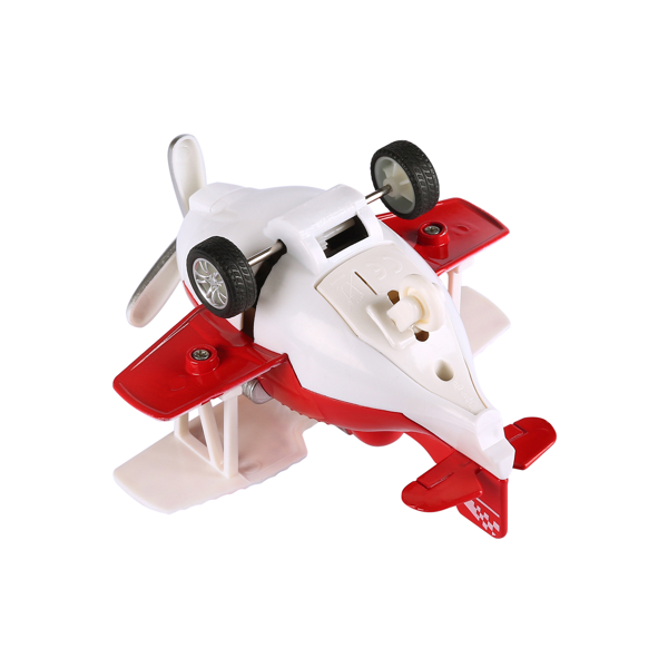 თვითმფრინავი Same Toy SY8012Ut-3 Metal Pull Back Plane(with light,music)