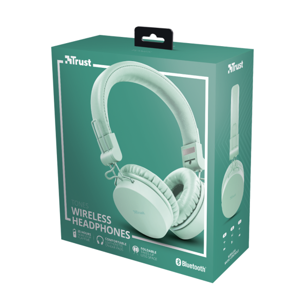 ყურსასმენი TRUST TONES WIRELESS HEADPHONES TRQ