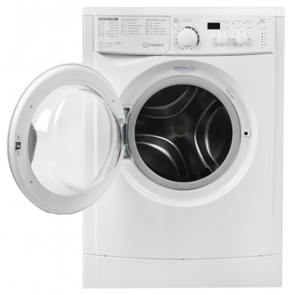 სარეცხი მანქანა INDESIT E2SD 2160A B UA 6 kg, A++ White