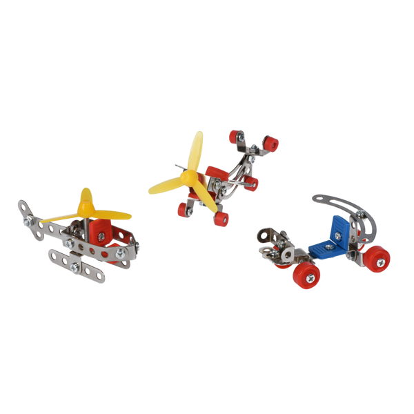 ასაწყობი სათამაშოები Same Toy 58042Ut Designer metal - 3 in 1