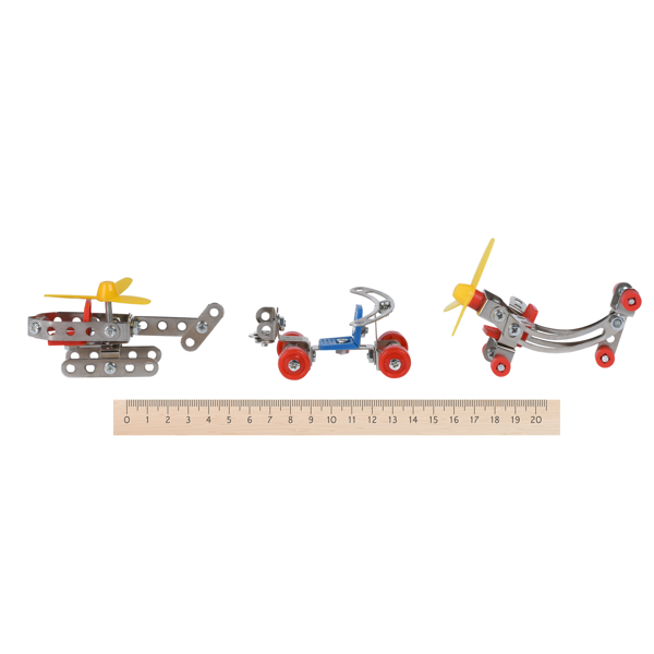 ასაწყობი სათამაშოები Same Toy 58042Ut Designer metal - 3 in 1