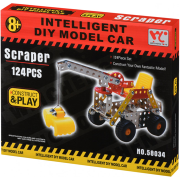 სათამაშო ამწე Same Toy 58034Ut Constructor metal - Scraper