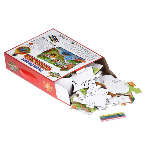 ლოგიკური სათამაშო Same Toy 2030Ut Animal World Jigsaw Puzzle