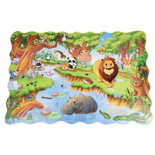 ლოგიკური სათამაშო Same Toy 2030Ut Animal World Jigsaw Puzzle