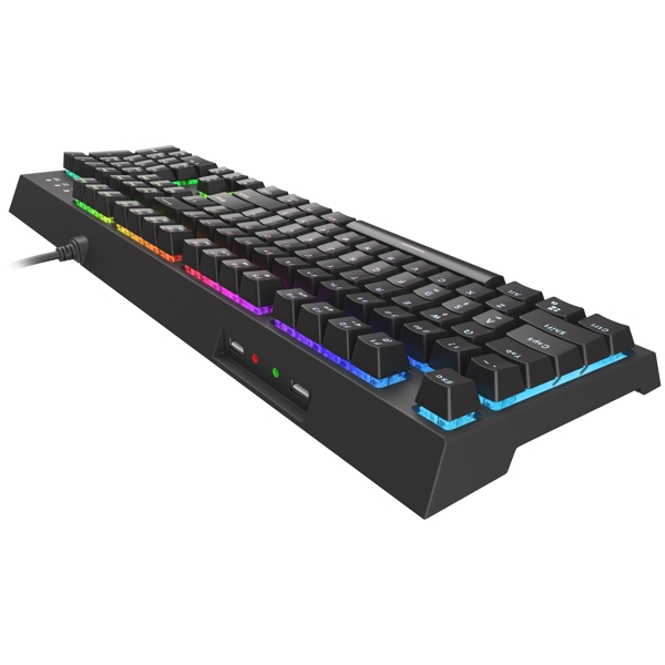 კლავიატურა Genesis THOR 210, Wired, USB, Gaming Keyboard, Black 