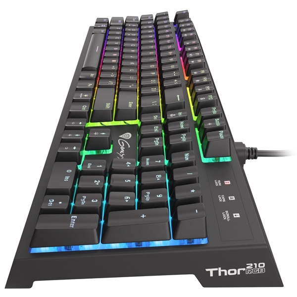 კლავიატურა Genesis THOR 210, Wired, USB, Gaming Keyboard, Black 