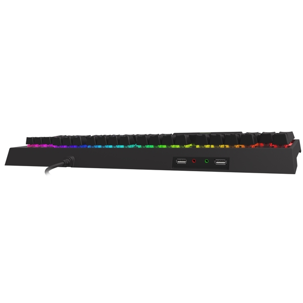 კლავიატურა Genesis THOR 210, Wired, USB, Gaming Keyboard, Black 