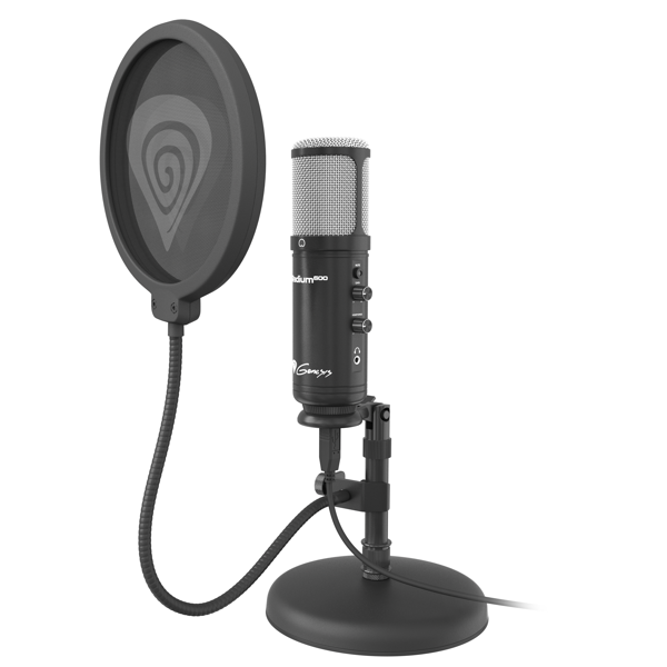 მიკროფონი Genesis RADIUM 600, Studio Microphone, Black