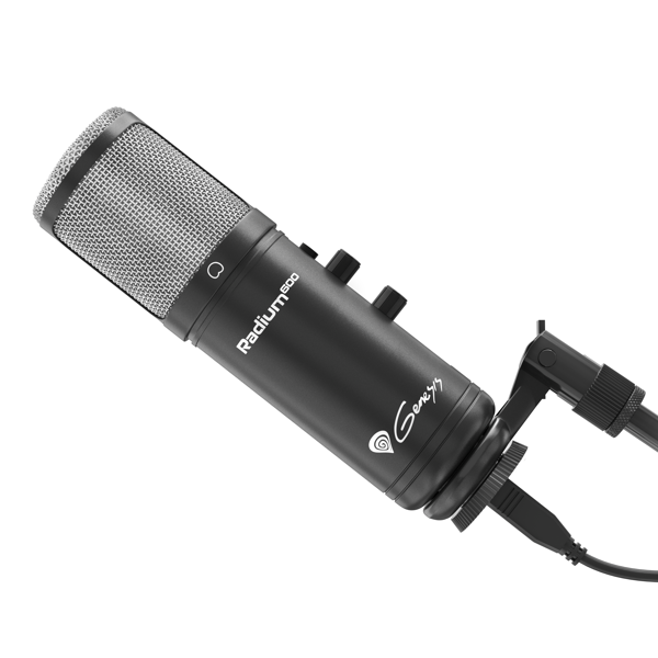 მიკროფონი Genesis RADIUM 600, Studio Microphone, Black