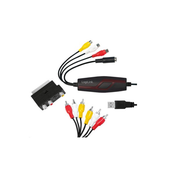 ადაპტერი Logilink VG0029 Video Grabber w. Audio USB2.0, for Mac PC