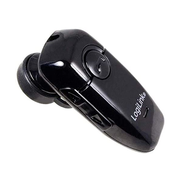 Bluetooth ყურსასმენი Logilink BT0005 Bluetooth Earclip Headset Black