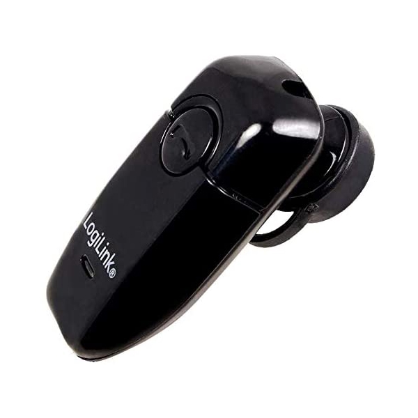 Bluetooth ყურსასმენი Logilink BT0005 Bluetooth Earclip Headset Black