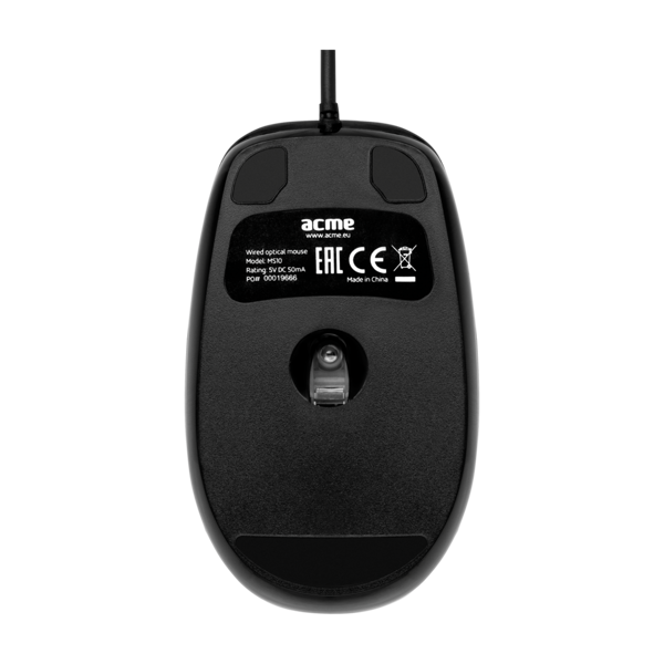 მაუსი ACME MS10 Mini optical mouse Black