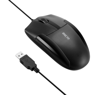 მაუსი ACME MS14 Wired USB Black