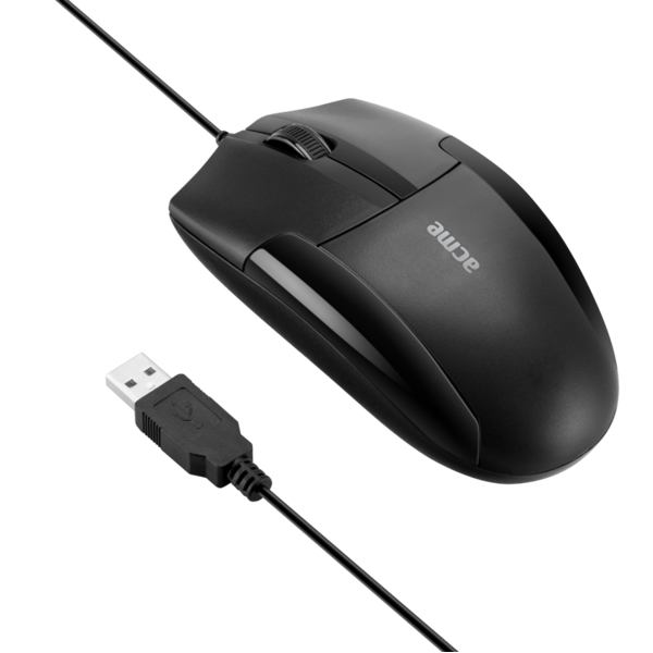 მაუსი ACME MS14 Wired USB Black