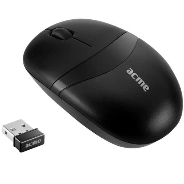 მაუსი ACME MW16 Compact wireless mouse Black