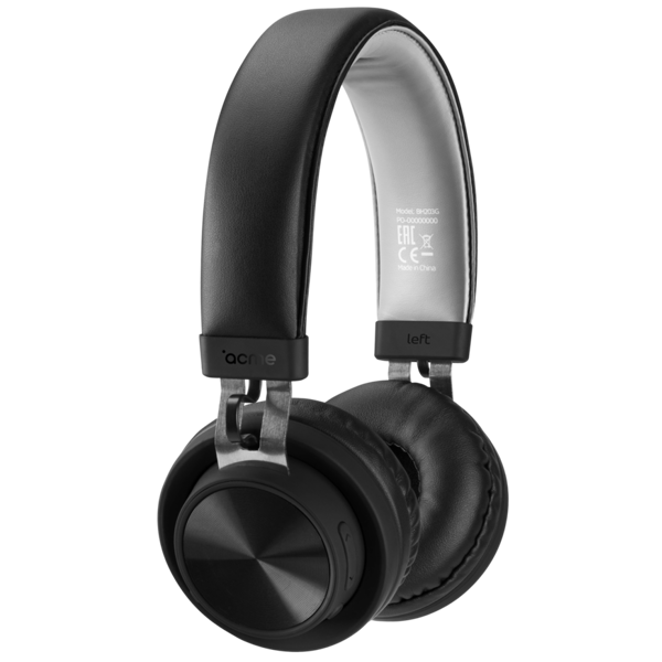 ყურსასმენი ACME BH203G Wireless on-ear headphones Black