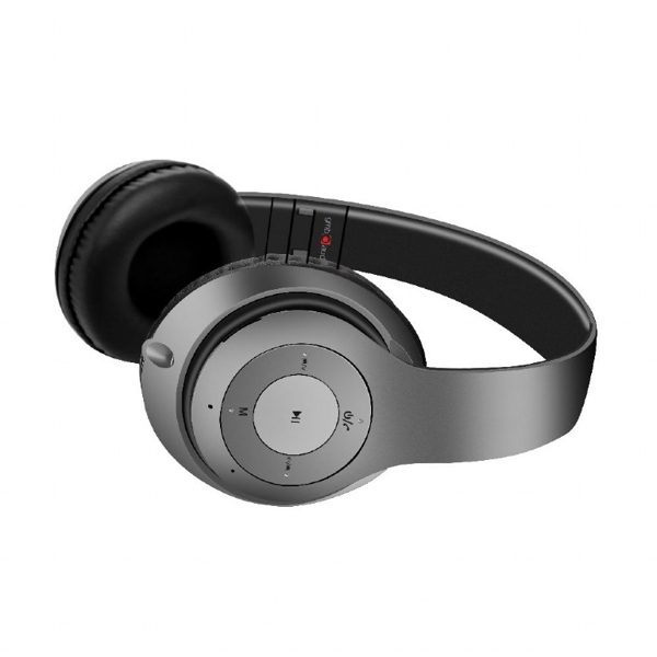 ყურსასმენი Gembird BHP-MXP-GR Bluetooth stereo headset Milano Dark Grey