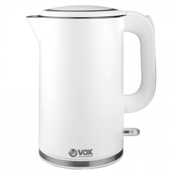 ელექტრო ჩაიდანი VOX WK4401, 2200W, 1.7, Electric Kettle, White