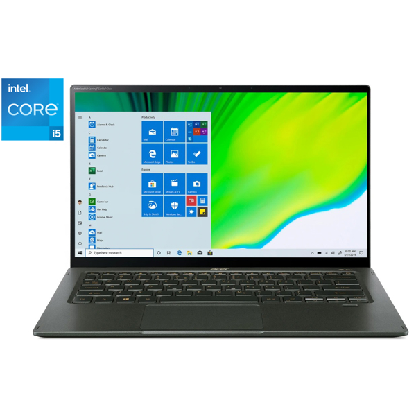 ნოუთბუქი ACER SWIFT 5 14'' I5-1135G7 16GB, 512GB SSD MX350 2GB Mist Green