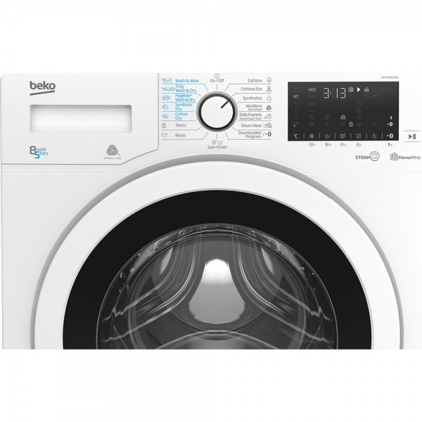 სარეცხი მანქანა საშრობით BEKO HTV 8636 XS0 dryer Superia 8Kg, A White