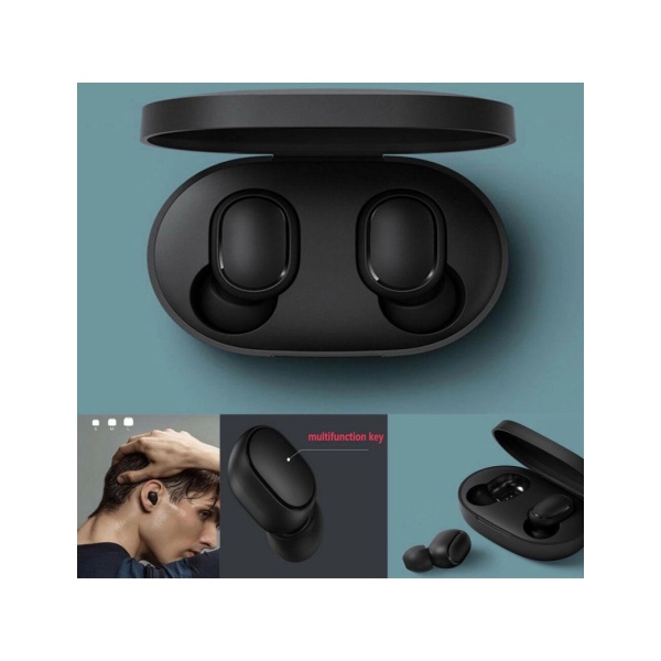 ყურსამენი Xiaomi Mi True Wireless Earbuds Basic S Black (TWSEJ05LS) ZBW4502GL