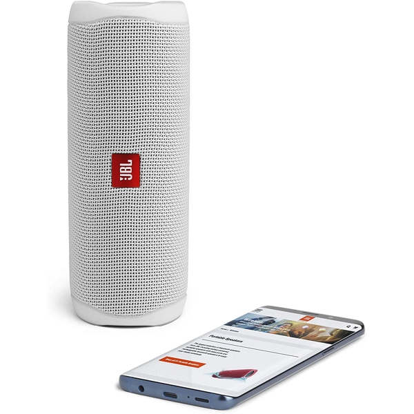 დინამიკი JBL FLIP 5 Wireless Bluetooth Speaker White