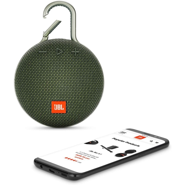 დინამიკი JBL CLIP 3 Wireless Bluetooth Forest Green