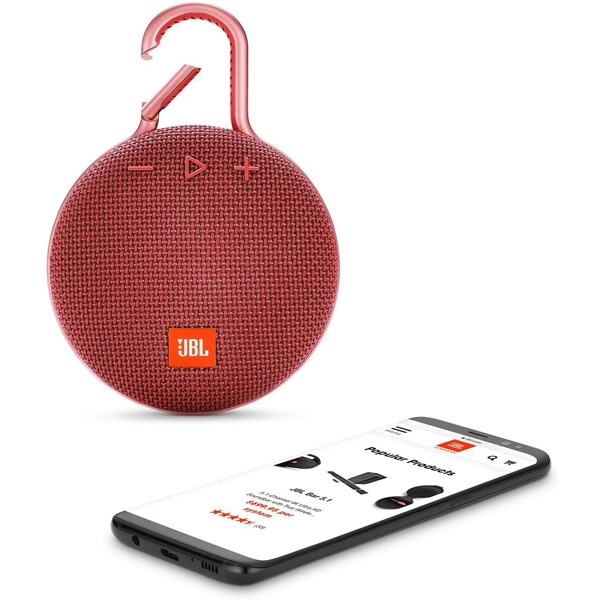 დინამიკი JBL CLIP 3 Wireless Bluetooth Red