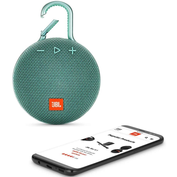 დინამიკი JBL CLIP 3 Wireless Bluetooth Teal