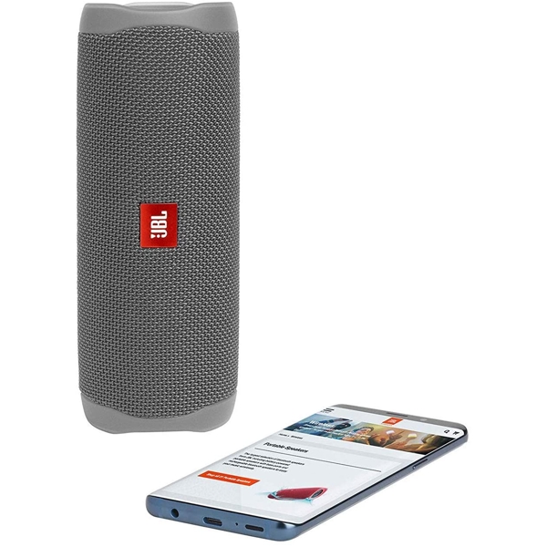 დინამიკი JBL FLIP 5 Wireless Bluetooth Speaker Gray