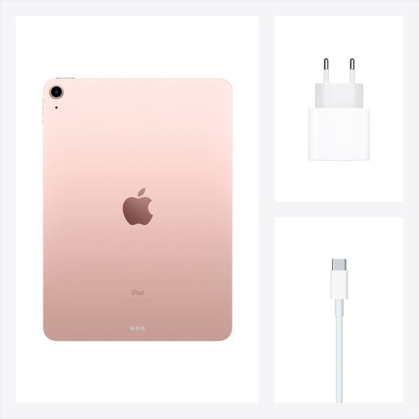 ტაბლეტი Apple iPad Air (2020) Wi-Fi 256GB Rose Gold (Model A2316)