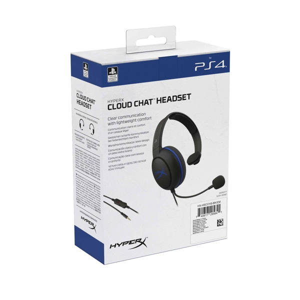 ყურსასმენი Gaming Headset HyperX Cloud Chat Headset for PS4