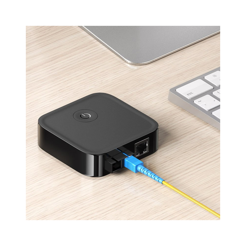 ოპტიკური ქსელის კაბელი UGREEN NW130 (70663) LC/UPC To LC/UPC Simplex Single Mode Fiber Optic Patch Cable 3M