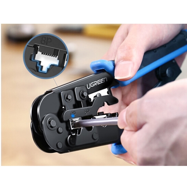 დასაჯეკი ხელსაწყო UGREEN ZJ302 JackMaker (20102) RJ45 Multifunction Ethernet Crimping Tool