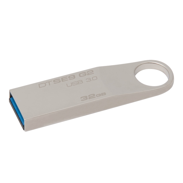 USB ფლეშ მეხსიერება  Kingston 64GB USB 3.0 DTSE9 G2 Metal Silver