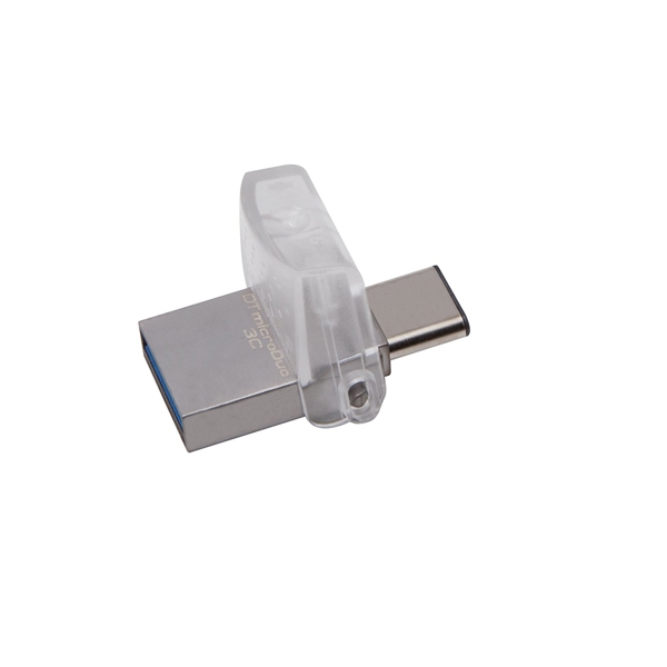 USB ფლეშ მეხსიერება Kingston 64GB DataTraveler MicroDuo 3C (DTDUO3C/64GB)