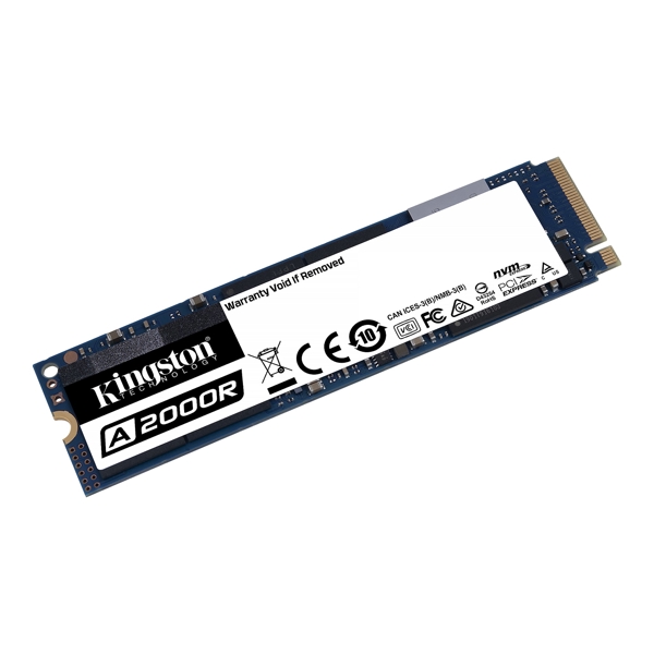 მყარი დისკი SSD M.2 Kingston 1TB A2000 NVMe PCIe 3.0 4x 2280