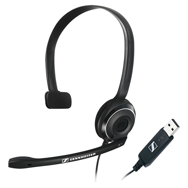 USB ყურსასმენი SENNHEISER PC 7 USB Headset