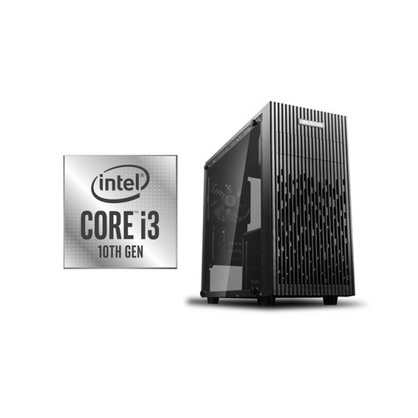 პერსონალური კომპიუტერი PC Intel Core i3-10100 Gigabyte H410M H SSD 256 GB 8GB GTX1650 OC 4GB